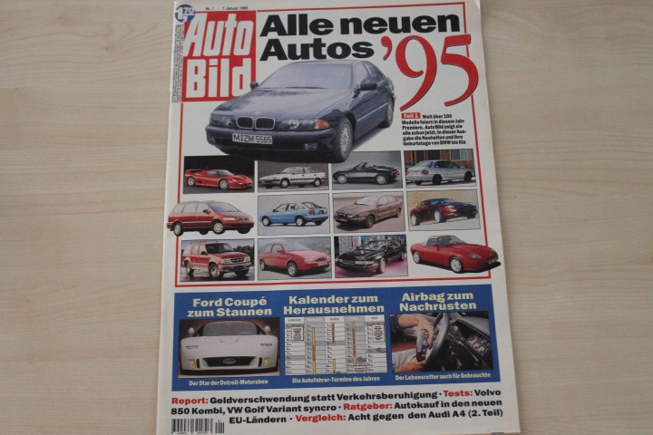 Deckblatt Auto Bild (01/1995)